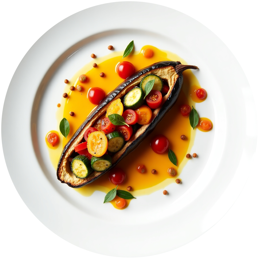 Aubergine farcie